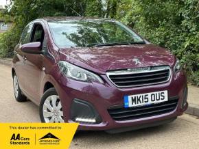 PEUGEOT 108 2015 (15) at Imaan Motors Ltd West Drayton