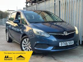 VAUXHALL ZAFIRA TOURER 2017 (66) at Imaan Motors Ltd West Drayton