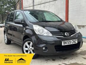 NISSAN NOTE 2009 (59) at Imaan Motors Ltd West Drayton