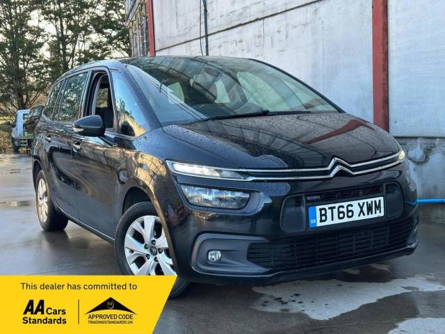 Citroen Grand C4 Picasso 1.2 PureTech Touch Edition 5dr MPV Petrol BLACK