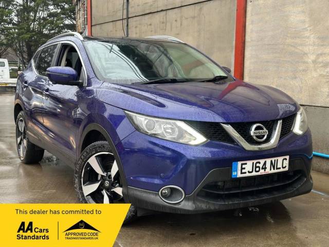 Nissan Qashqai 1.2 DiG-T N-Tec+ 5dr Hatchback Petrol BLUE